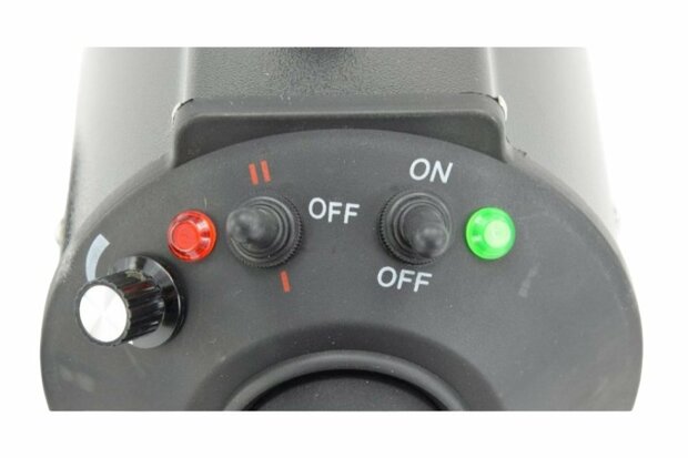 Waterblazer Doubleblaster Zwart (2200 Watt) op Statief