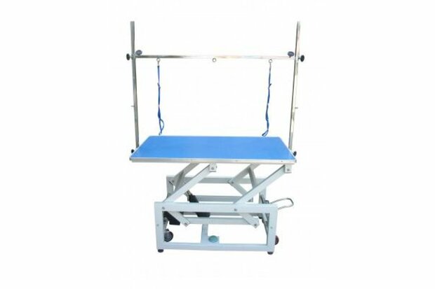 Trimtafel Elektrisch Wheely - Zwart - 120x65 cm - Met Wielsysteem