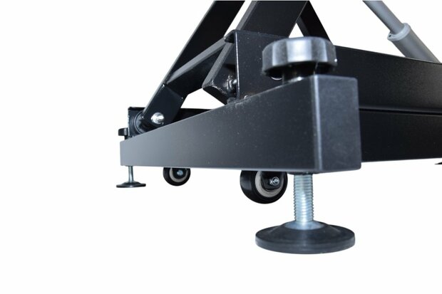 Trimtafel Elektrisch Move SIL - Zwart - 110x60 cm - Met Wielsysteem