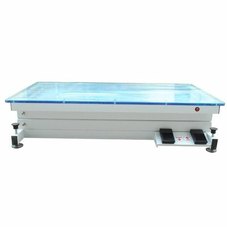 Elektrische Trimtafel met LED verlichting - Blauw - 110 x 60 cm