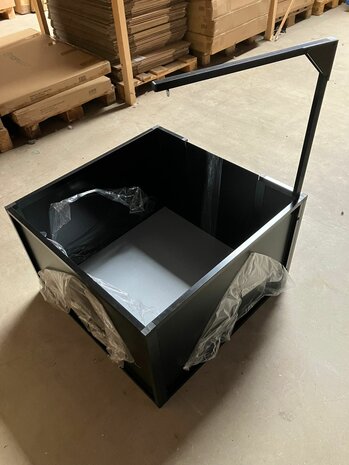 Werpkist Puppy Dream 80x80x50 cm - Zwart - Showroom model