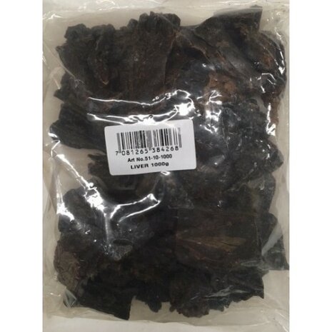 Runderlever Gedroogd (1000 Gram)