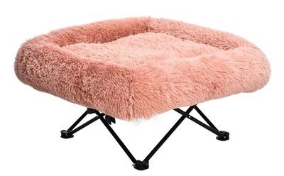 Hondenstretcher Fluffy - Roze - 72x72cm - Voor Hond of Kat