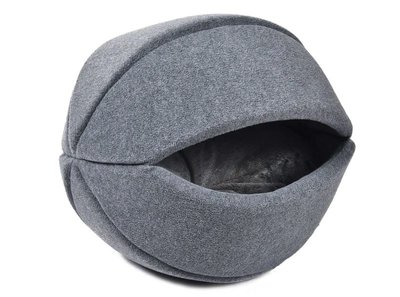 Slaaphol Hondenmand Kattenmand - Grijs (40 x 40 cm)