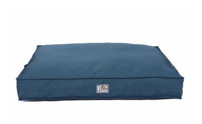 Beau&Bess Hondenkussen Oxford Piping Blauw - 95 x 60 x 13 cm