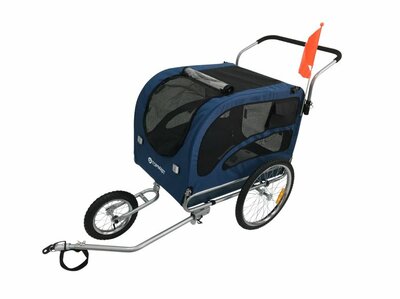 Hondenfietskar Starline Original Jogger XLarge - Blauw - Opvouwbaar