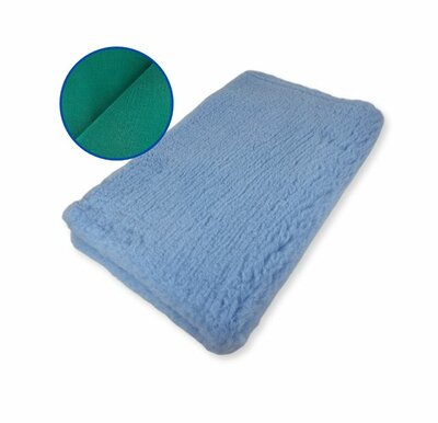 Vetbed PROF® Grüne Rücke Hellblau - 150x100 cm - 5 Stück