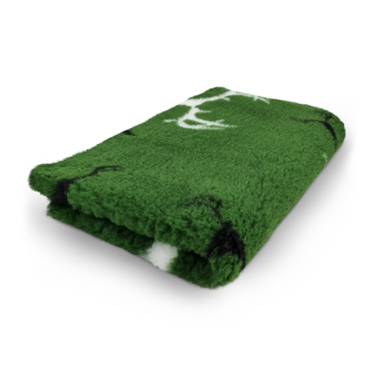 Vetbed Jagdsaison - Grün Schwarz Weiß - Gummi Anti Rütsch - 150x100 cm - 5 Stück