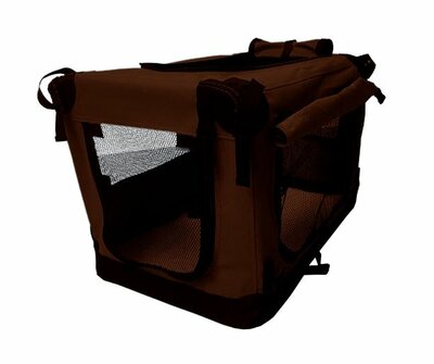Nylon Reisbench Bruin Premium XS (50 cm) - Softbench - Opvouwbaar