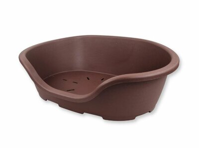 Kunststof Hondenmand Strong Perla - Bordeaux Rood - Diverse Maten