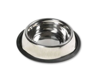 RVS Voerbak Drinkbak Anti-Slip (21 cm)