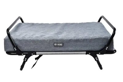 Stretcher met Kussen - Grijs - 82x60cm - Voor Hond of Kat
