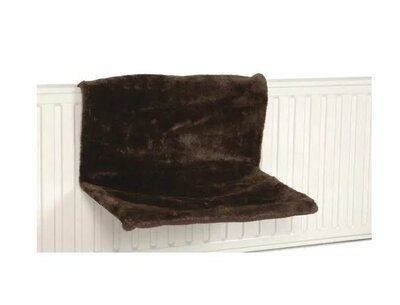 Radiatorhangmat Pluche Bruin