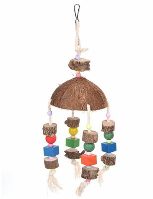 Swing Coconut - Papegaaienspeelgoed