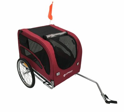 Hondenfietskar Starline Original XLarge - Rood - Opvouwbaar