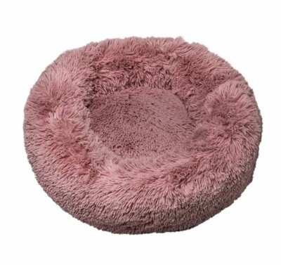 Fluffy Donut Hondenmand Kattenmand - Supersoft - Roze - Made in Europe