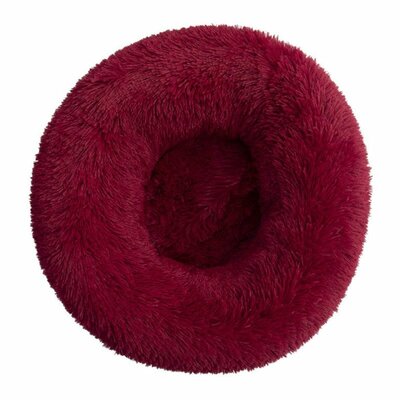 Fluffy Donut Hondenmand Kattenmand - Bordeaux - Diverse Maten