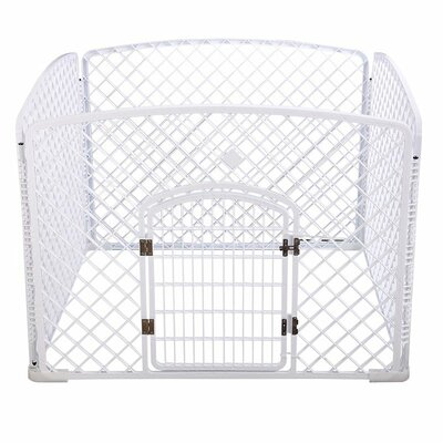 PUPPYREN PLAYPEN | KUNSTSTOF | WIT L100/75H