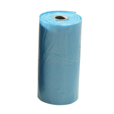 Poepzakjes voor de Hond - 4 rolletjes x 20 stuks - Blauw