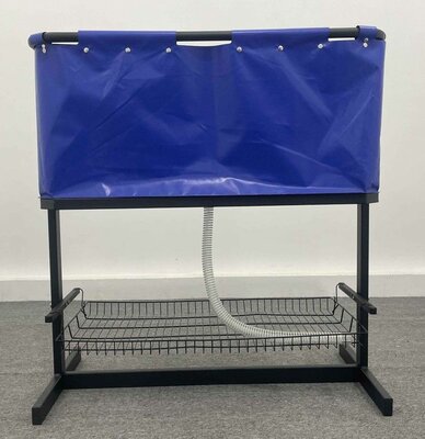 Hondenbad Stability - Kunststof - Blauw - 101 x 50 x 105 cm - Opvouwbaar