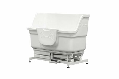 Hondenbad Toex - Elektrisch - Acryl - Wit