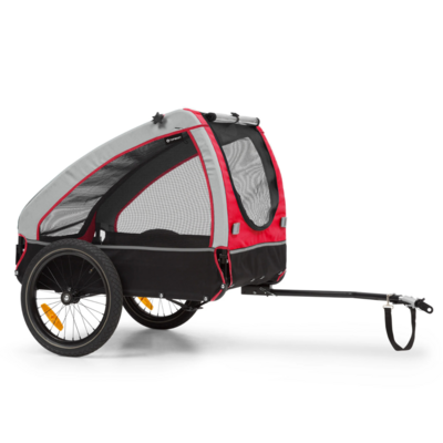 Hondenfietskar Shuttle - Smartspace - Opvouwbaar - Zwart Rood