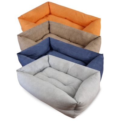 Hondenmand 60 x 45 cm - Polyester Fabric - 10 stuks Assorti