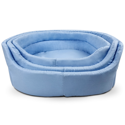 Foambed - Comfort Hondenmand - Blauw -  Set van 3