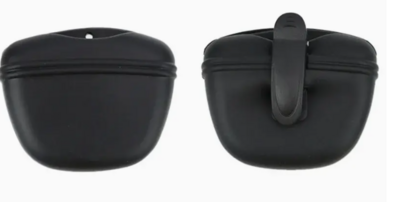 Beloningstasje voor Snacks - Silicone Rubber - Zwart
