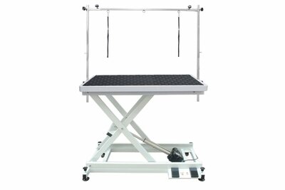 Trimtafel Elektrisch Silicone - Zwart - SZW - 110x60 cm - Met Wielsysteem