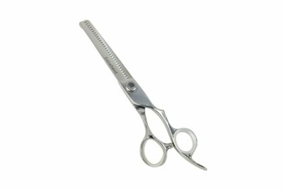 Sabeltand Enkele Effileerschaar 16,4 cm - EEF65 VG10 - 31 Tands - Hondenschaar Trimschaar