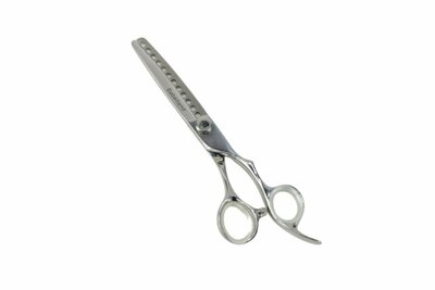 Sabeltand Enkele Effileerschaar 15,5 cm - EEF6 VG10 - 12 Tands - Hondenschaar Trimschaar