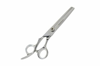 Sabeltand Enkele Effileerschaar 16,4 cm - EEFL65 VG10 - Linkshandig - 31 tands - Hondenschaar Trimschaar