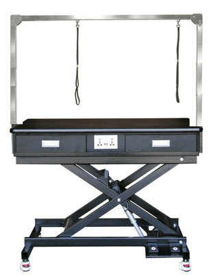 Trimtafel Elektrisch Move LD ZW - Wielsysteem - Met Lades