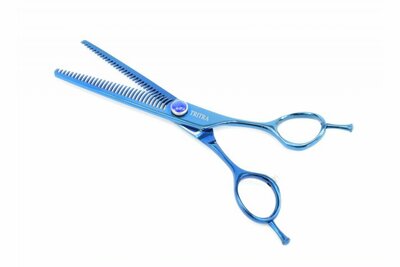 Tritra BLDE65 440C - Dubbele Effileerschaar 16,5 cm - Hondenschaar Trimschaar