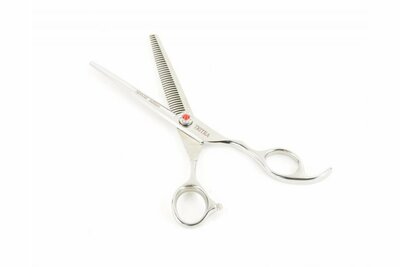 Tritra Special Edition E - 440C - Enkele Effileerschaar 17 cm - 38 tands - Hondenschaar Trimschaar