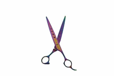 Miranda Multi Colour - Grote Poedelschaar - Recht 22 cm - Hondenschaar Trimschaar