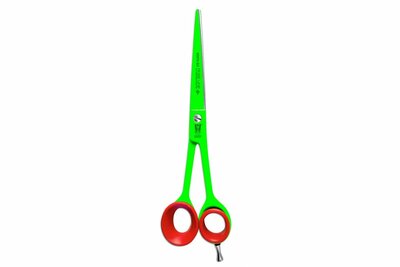 Rose Line Shock Green - Recht 19 cm - Hondenschaar Trimschaar