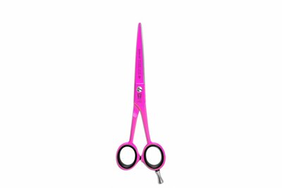 Rose Line Shock Pink - Recht 19 cm - Hondenschaar Trimschaar