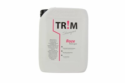TR!M Hondenshampoo Roze - 5 Liter - Rozen geur
