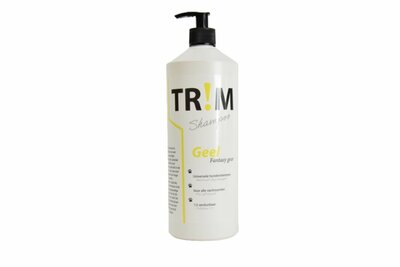 TR!M Hondenshampoo Geel - 1 Liter - Pompfles - Karamel geur