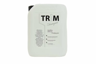 TR!M Hondenshampoo Wit - 5 Liter - Zachte witte vacht