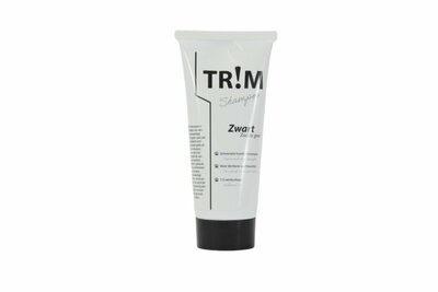 TR!M Hondenshampoo Zwart - 200 ml - Tube - Donkere vacht