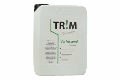 TR!M Hondenshampoo Verfrissend - 5 Liter - Menthol