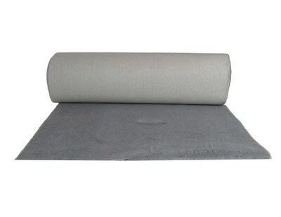 Vetbed De-Tail - Grijs Effen - Anti-Slip - Rol van 5 meter
