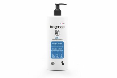 Biogance Hondenshampoo - 1 Liter - 2-in-1 - Half- en lang haar