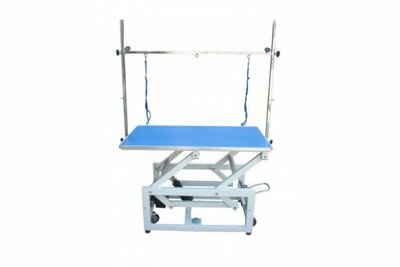 Trimtafel Elektrisch Wheely - Zwart - 120x65 cm - Met Wielsysteem