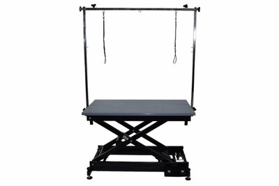 Trimtafel Elektrisch Move SIL - Zwart - 110x60 cm - Met Wielsysteem