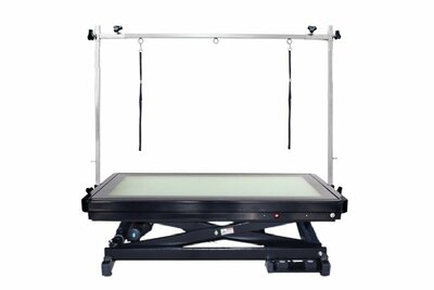 Elektrische Trimtafel met LED - Sunny - Zwart (110 x 60 cm)