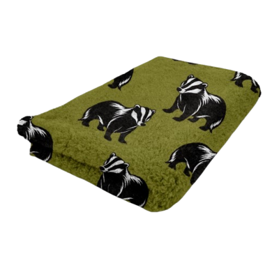 Vetbed Badger - Das - Groen - Anti-Slip - Rol van 5 meter